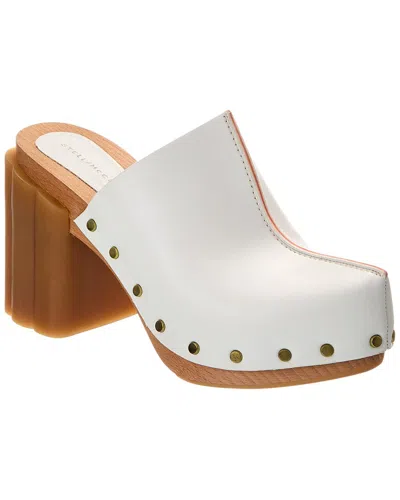Stella Mccartney Logo Mule In White