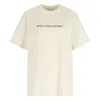 Stella Mccartney Woman T-shirt Cream Size L Cotton In White