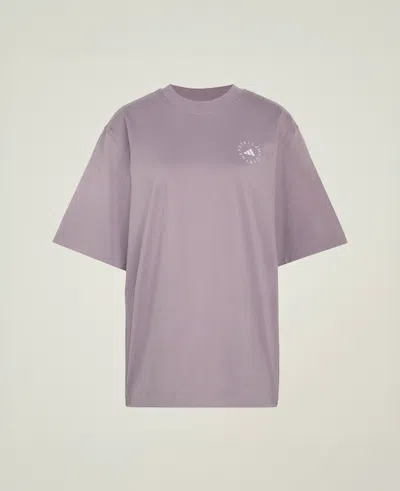 Stella Mccartney Logo Oversized T-shirt In Pink