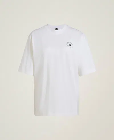 Stella Mccartney Logo Oversized T-shirt In White
