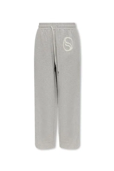 STELLA MCCARTNEY LOGO PATCH TROUSERS