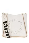 STELLA MCCARTNEY LOGO PERFORATED CROSSBODY BAG