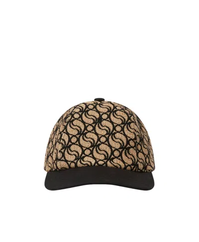 STELLA MCCARTNEY STELLA MCCARTNEY LOGO-PRINT BASEBALL HAT