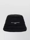 Stella Mccartney Logo Print Bucket Hat In Black