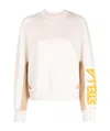 Stella Mccartney Sweatshirt With Logo In White