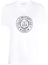 Stella Mccartney Logo-print Cotton T-shirt In White