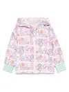 Stella Mccartney Logo-print Jacket In Pink