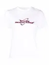 Stella Mccartney T-shirt With Logo Print In White