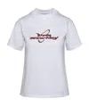 Stella Mccartney Women's T-shirt With Logo Print In White