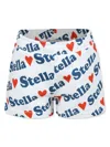 Stella Mccartney Pattern Shorts In White