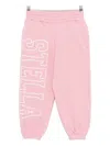 Stella Mccartney Logo-print Sweatpants In Pink