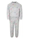 Stella Mccartney Logo-print Tracksuit In Grey