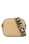 Stella Mccartney Logo-printed Camera Bag For In Caramel (beige)