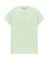 Stella Mccartney Logo Printed Crewneck T-shirt In White
