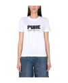 Stella Mccartney Logo Crew Neck Graphic Print Short Sleeves In White