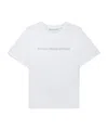 Stella Mccartney Stella Mc Cartney White Crew Neck T Shirt With Logo In White