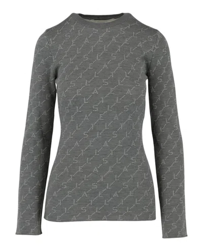 Stella Mccartney Logo Printed Sweater