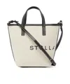 Stella Mccartney Logo-printed Top Handle Bag In White