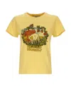 Stella Mccartney Logo Short-sleeved T-shirt In Nude