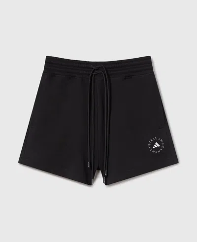 Stella Mccartney Logo Shorts In Black