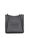 Stella Mccartney Women Logo Shoulder Bag In Gray