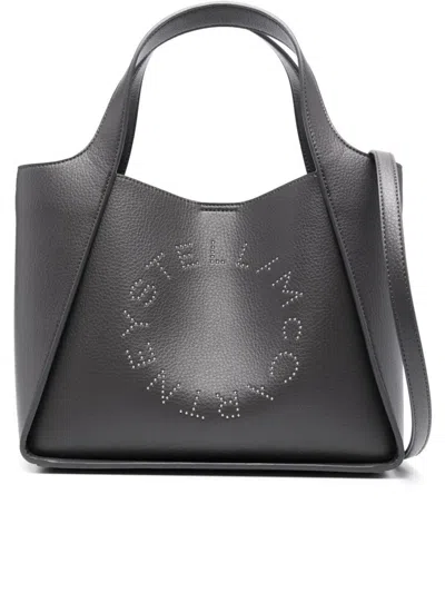 Stella Mccartney Logo Shoulder Tote Bags