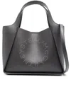Stella Mccartney Stella Logo Tote Bag In Gray