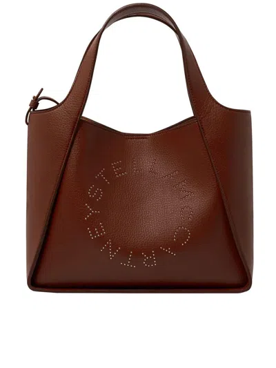 Stella Mccartney Logo Shoulder Tote Bags
