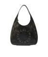 Stella Mccartney Logo Slouchy Aged Large Hobo Bag