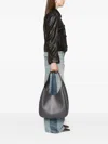 Stella Mccartney Logo Slouchy Hobo Shoulder Bag
