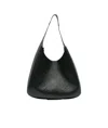 Stella Mccartney Stella Logo Faux Leather Shoulder Bag In Black