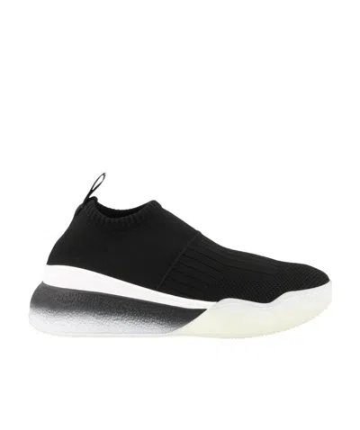 Stella Mccartney Logo Sock Casual Sports Shoes In Black