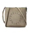 Stella Mccartney Women Alter Suede Shoulder Bag With Piping Details In Neutral