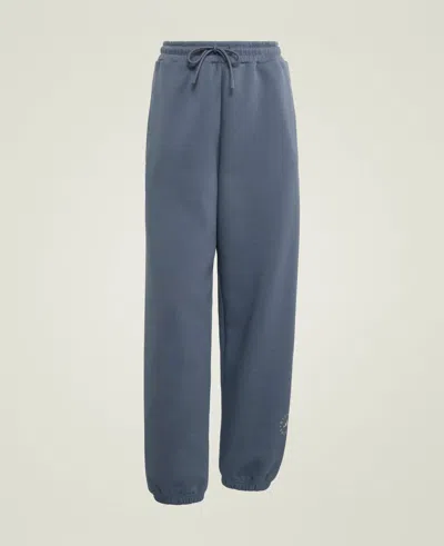Stella Mccartney Logo Straight-leg Joggers In Blue