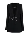 Stella Mccartney Logo Suit Jacket In Black