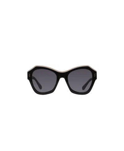 Stella Mccartney Logo Sunglasses In Brown