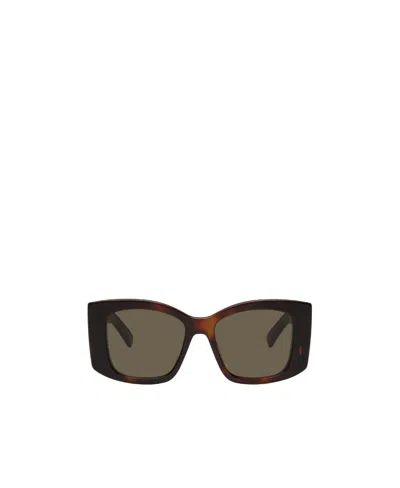 Stella Mccartney Logo Sunglasses In Green