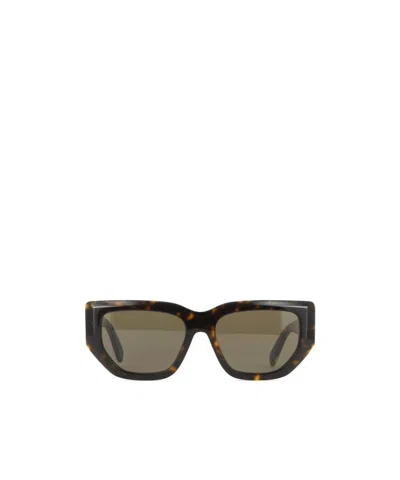 Stella Mccartney Logo Sunglasses In Red