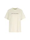Stella Mccartney Logo T-shirt In Neutral