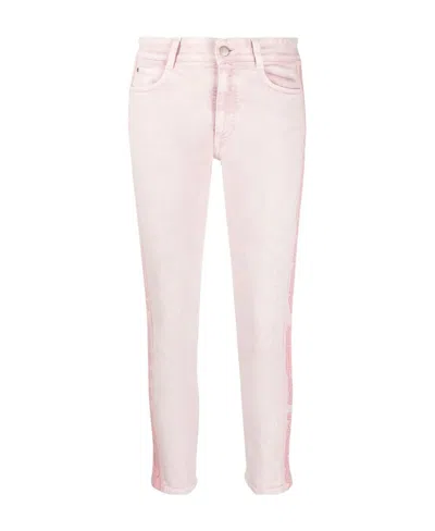 STELLA MCCARTNEY STELLA MCCARTNEY LOGO DETAILED SLIM FIT JEANS