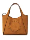 Stella Mccartney Women Stella Logo Tote Bag In Brown