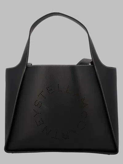 Stella Mccartney Logo Tote Bag In Black