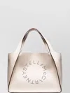Stella Mccartney Logo Tote Bag With Two Flat Top Handles