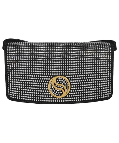 Stella Mccartney Logo Wallet In Black