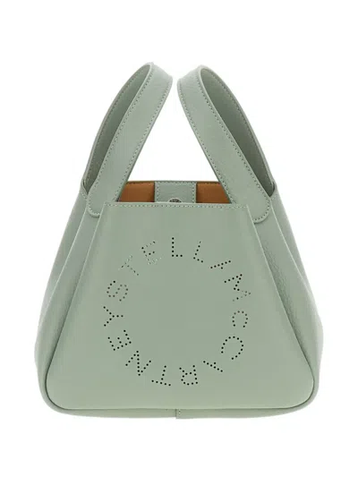 Stella Mccartney Logo-detail Cross Body Bag In Green