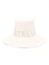 Stella Mccartney Stella Mc Cartney Logo Canvas Fedora Hat
