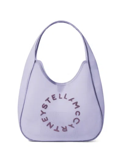 Stella Mccartney Shopper Mit Logo In Purple