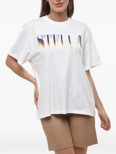 Stella Mccartney Logo-print T-shirt In White