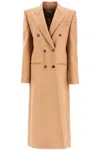 Stella Mccartney Long Double-breasted Coat In Beige