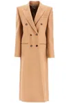 Stella Mccartney Long Double-breasted Coat In Beige
